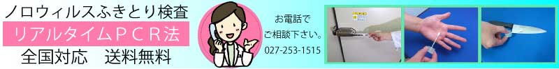 ノロウィルス ふきとり検査