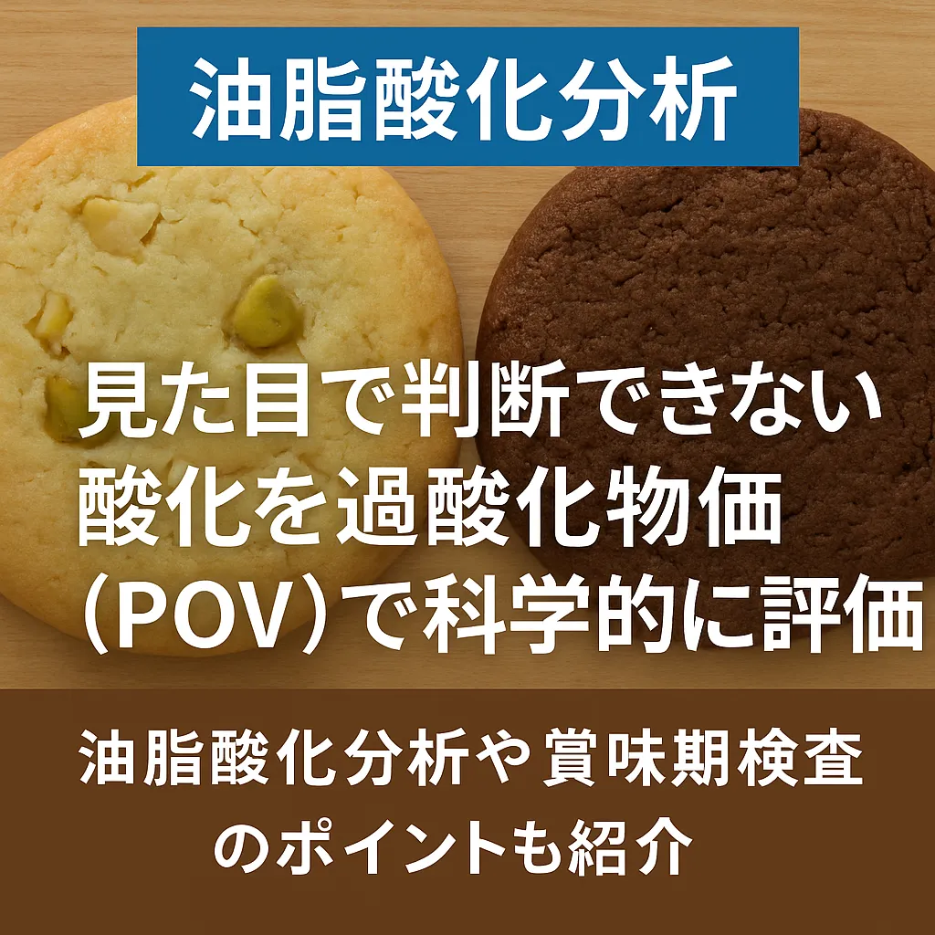 脂質分析で見えない品質劣化を評価｜AHC - 株式会社AHC