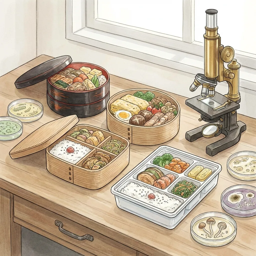 お弁当の細菌検査です